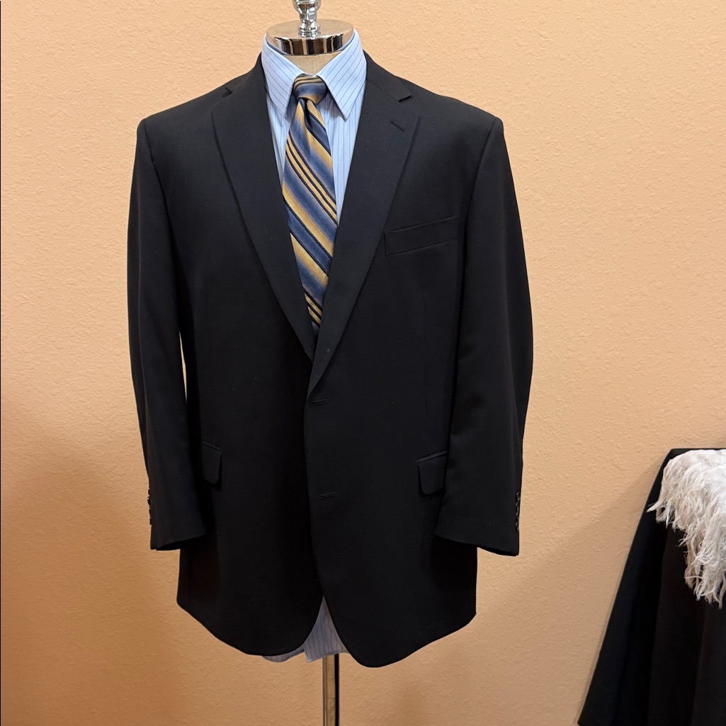 Perry Ellis Black Men's Blazer